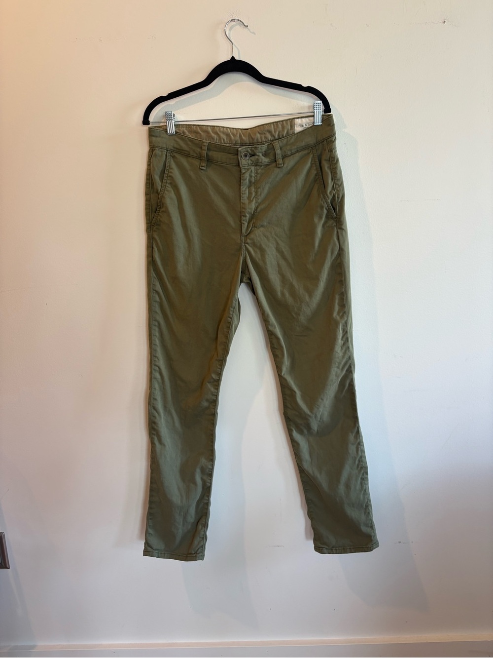 rag & bone Olive Green Casual Chinos